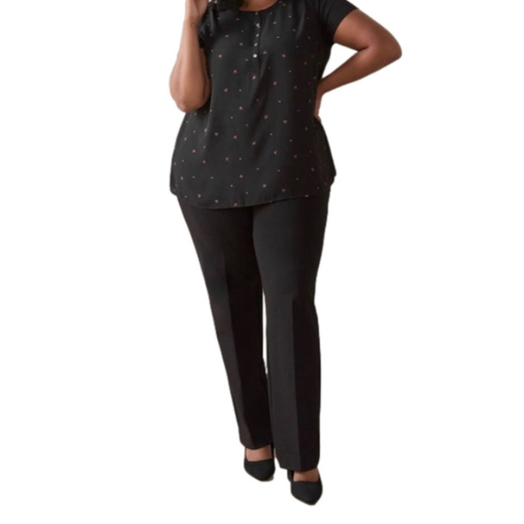 Penningtons Savvy Fit 20 black pants - Picture 1 of 8